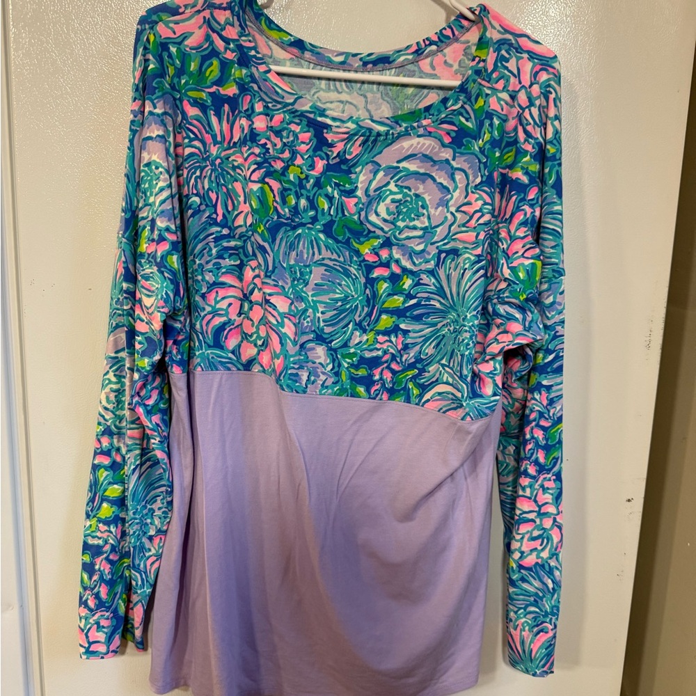 Lilly Pulitzer Finn top size XL